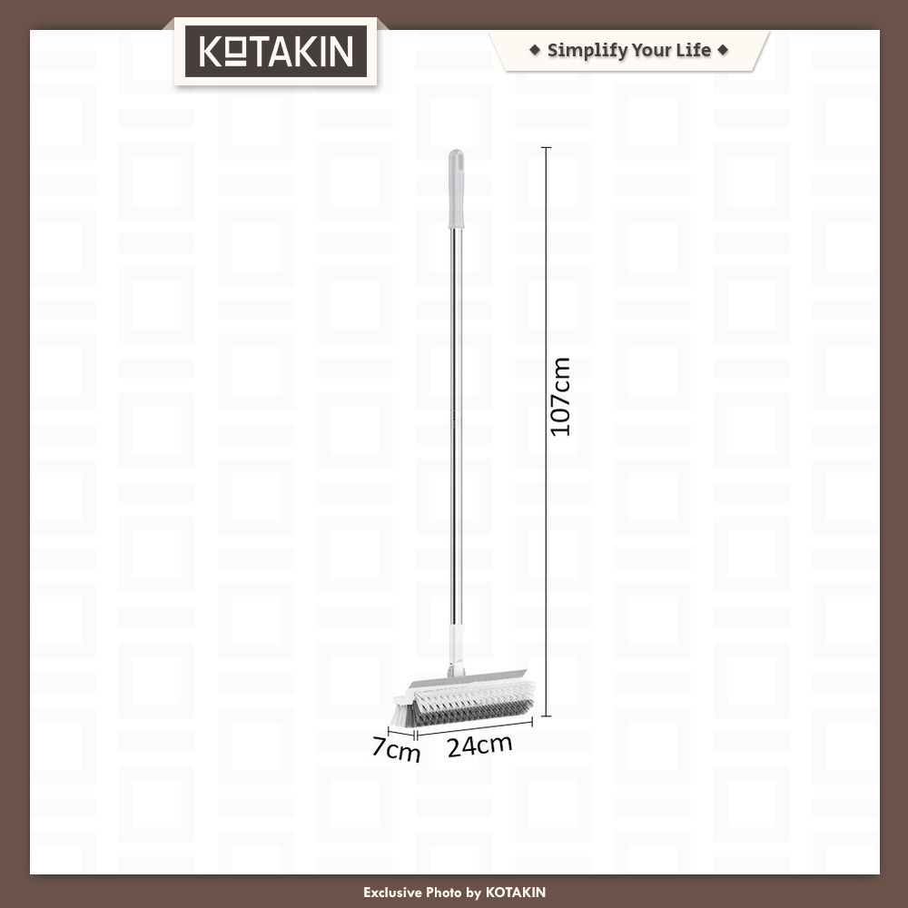 Sikat Pendorong Lantai Toilet Kamar Mandi